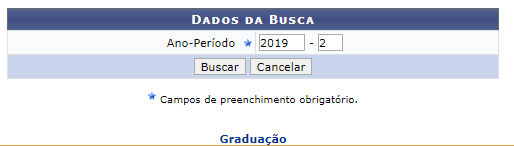 Figura 1: Dados da Busca