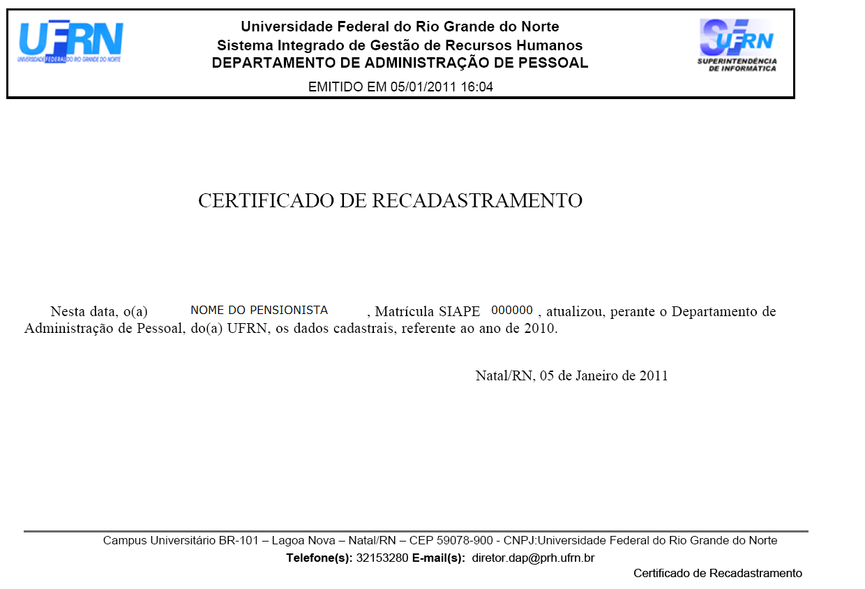 Figura 6: Certificado