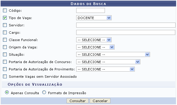 Figura 1: Dados de Busca