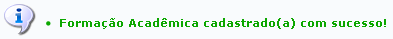 Figura 9: Mensagem de Sucesso