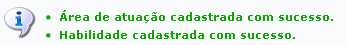Figura 34: Mensagem de Sucesso