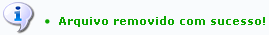 Figura 8: Mensagem de Sucesso