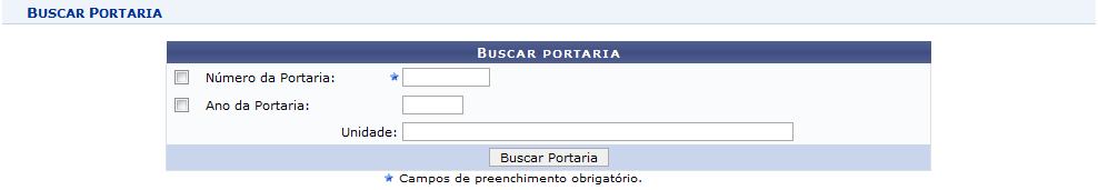 Figura 6: Buscar Portaria