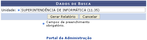 Figura 1: Dados da Busca