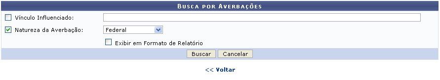 Figura 1: Busca Por Averbações