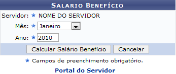 Figura 1: Salário Benefício