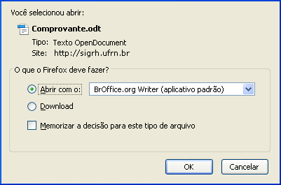 Figura 4: Caixa de Diálogo