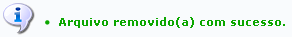 Figura 6: Mensagem de Sucesso