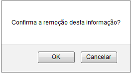 Figura 8: Caixa de Diálogo de Remoção do Instrutor Selecionado