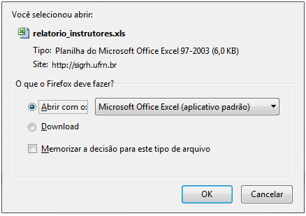 Figura 5: Caixa de Download