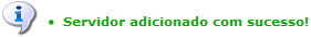 Figura 5: Mensagem de Sucesso