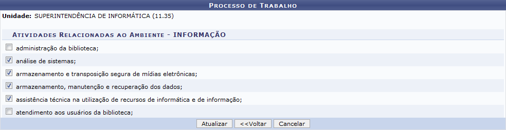 Figura 10: Processo de Trabalho