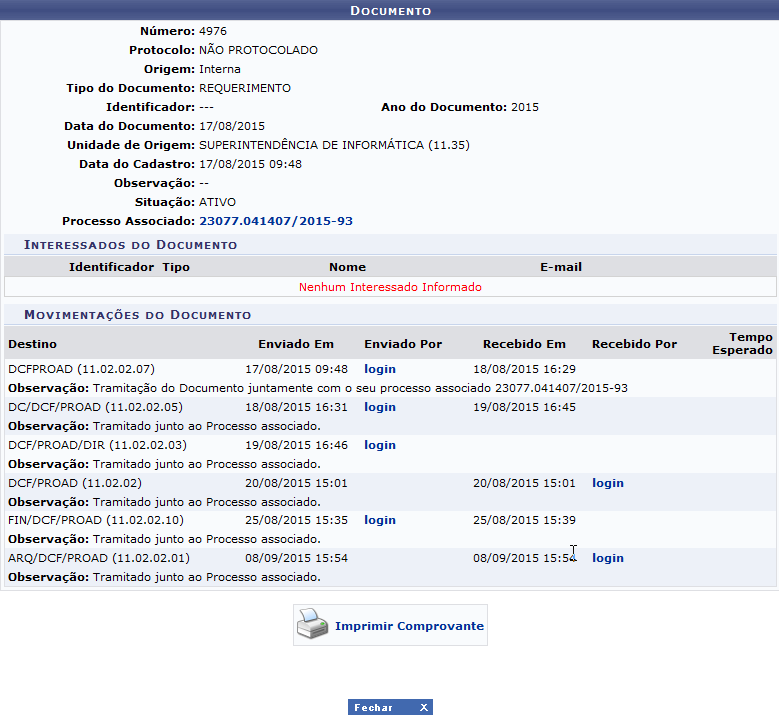 Figura 5: Documento