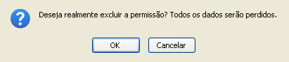 Figura 6: Excluir Permissão