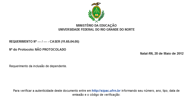 Figura 3: Documento na Íntegra