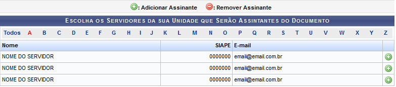 Figura 12: Inserir Assinante