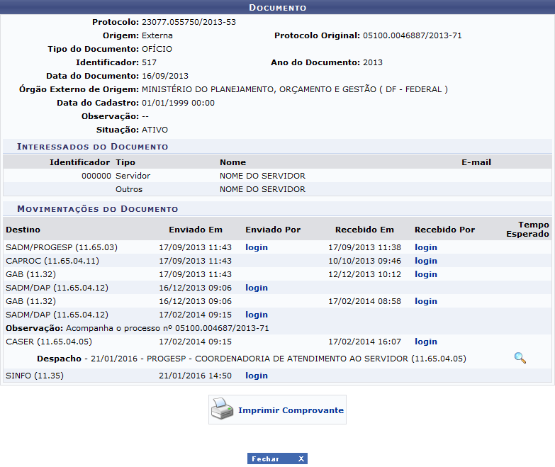 Figura 4: Documento
