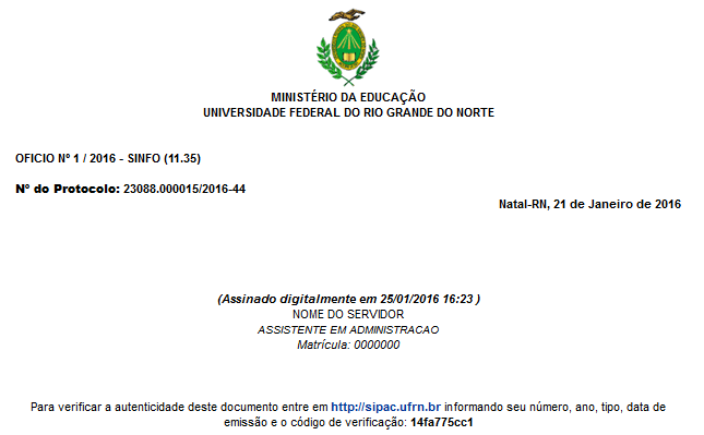 Figura 3: Visualizar Documento